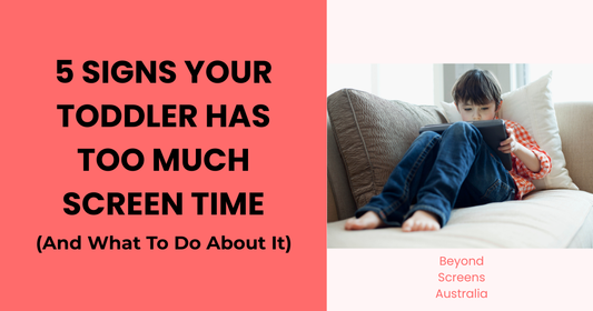 5 Signs Your Toddler Has Too Much Screen Time (And What To Do)
