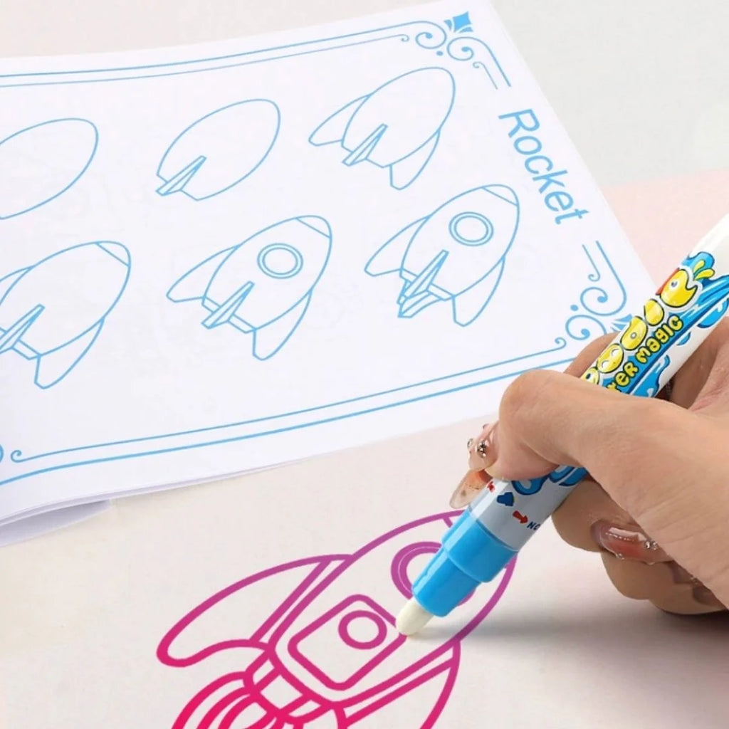 Water Drawing Mat - Mess-Free Creative Play (100×80cm)